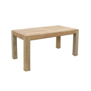 Lex Teak Gartentisch, 180x90 cm, aus Teakholz für die Gartensitzgruppe.