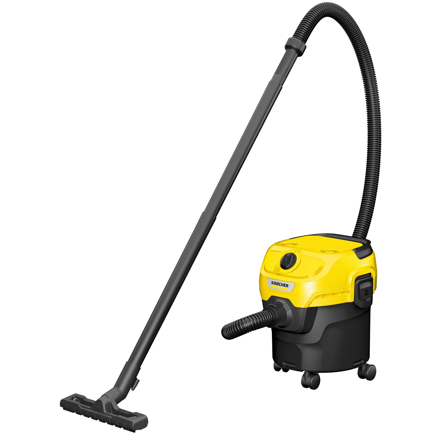 Kärcher Nass-Trockensauger WD 1 Classic 12 Liter 850 W mit Kunststoffbehälter