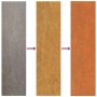 DELUKE Hochbeet Aus Cortenstahl ISAK Unten Offen Hochbeet Metall Pflanzenbeet Gartenbeet Metall Blumenbeet Gemüsebeet 100x40x45cm_6