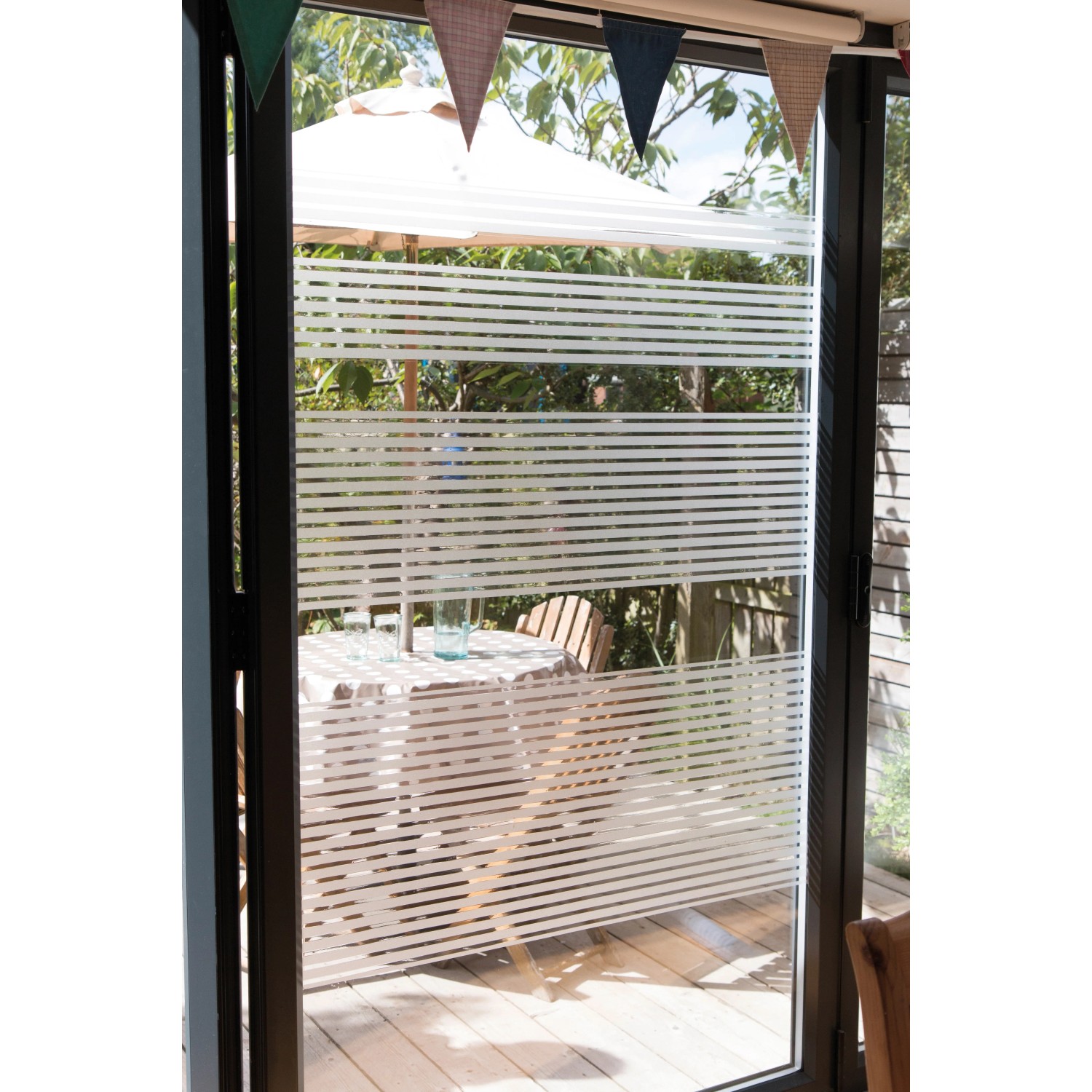 d-c-fix Static Windows Stripes Clarity 7,5 cm x 200 cm