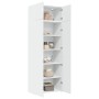 vidaXL Hochschrank Weiß 80x42,5x225 cm Holzwerkstoff 3281350_3