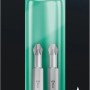 Wera Bit-Set, 2 Kreuzschlitz-Bits PH2, 50mm lang, mit Torsionzone für längere Lebensdauer.