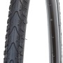 Schwarzer Prophete Reflex Reifen 28 Zoll für Trekking Fahrräder mit Reflexstreifen.