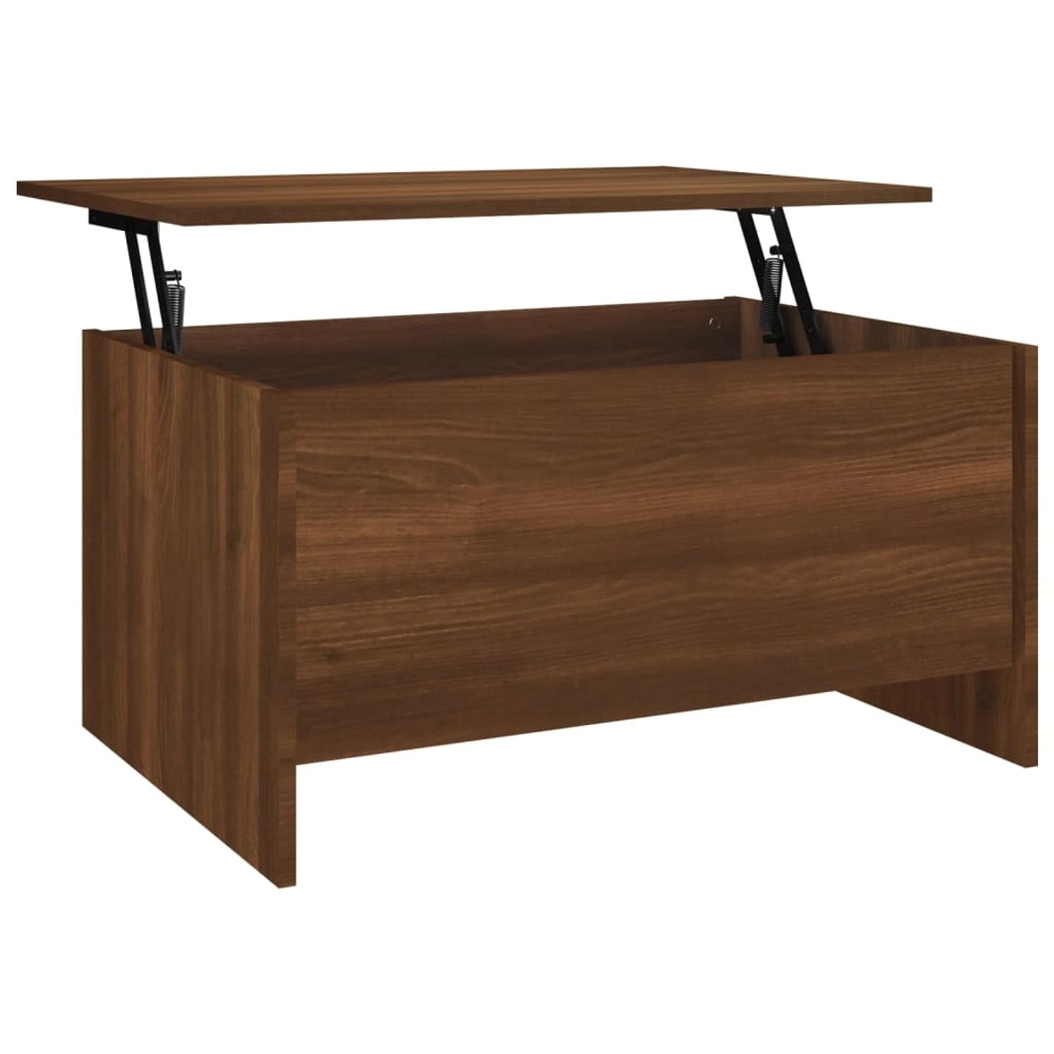 vidaXL Couchtisch Braun Eichen-Optik 80x55,5x41,5 cm Holzwerkstoff günstig online kaufen