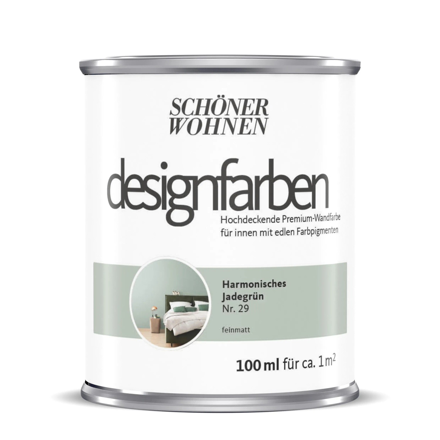 Schöner Wohnen Designfarben Harmonisches Jadegrün 100 ml