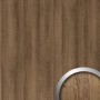 WALLFACE Wandpaneel Sessile OAK Nature, Holzoptik, matt braun, 2,6 m².