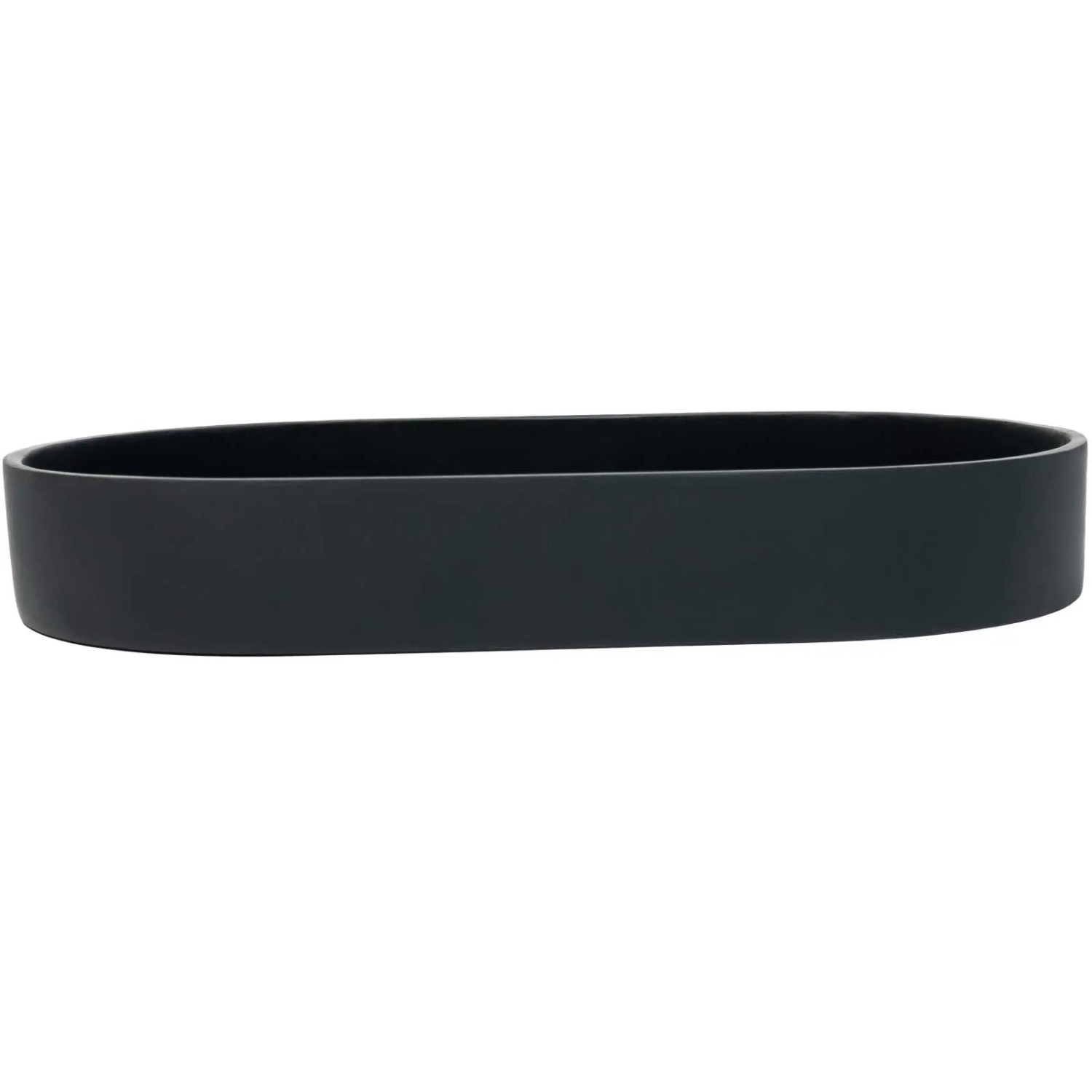 Vivanno Pflanzschale Solena 35 cm x 20 cm x 5 cm Anthrazit