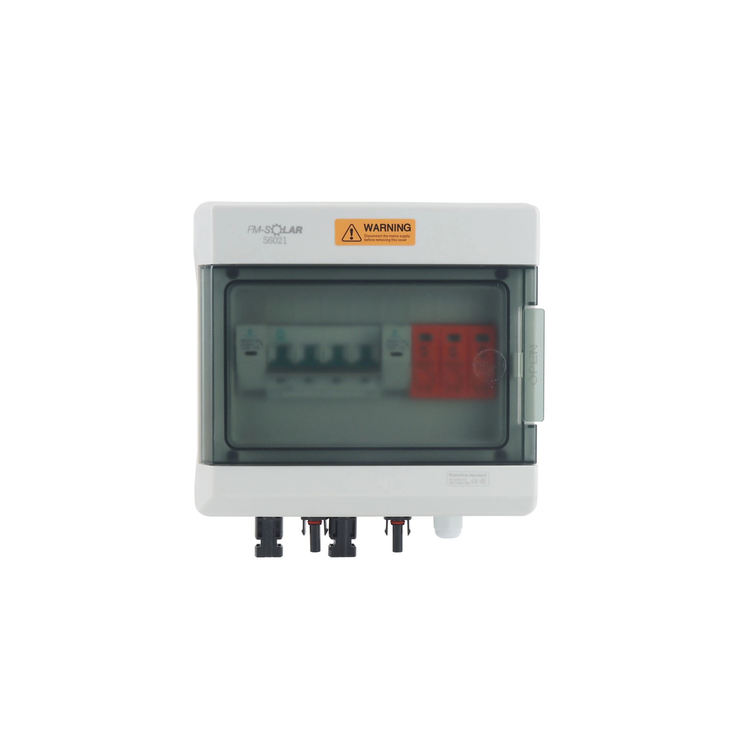FM-SOLAR DC-Anschlussbox mit Leitungstrennschalter MCB T2 Überspannungsschutz 1/1 1000V Generatoranschlusskasten