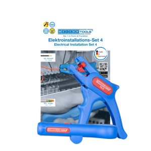 WEICON Elektroinstallations-Set 4: Abisolierzange No. 5 und Rundkabel-Stripper No. 13.