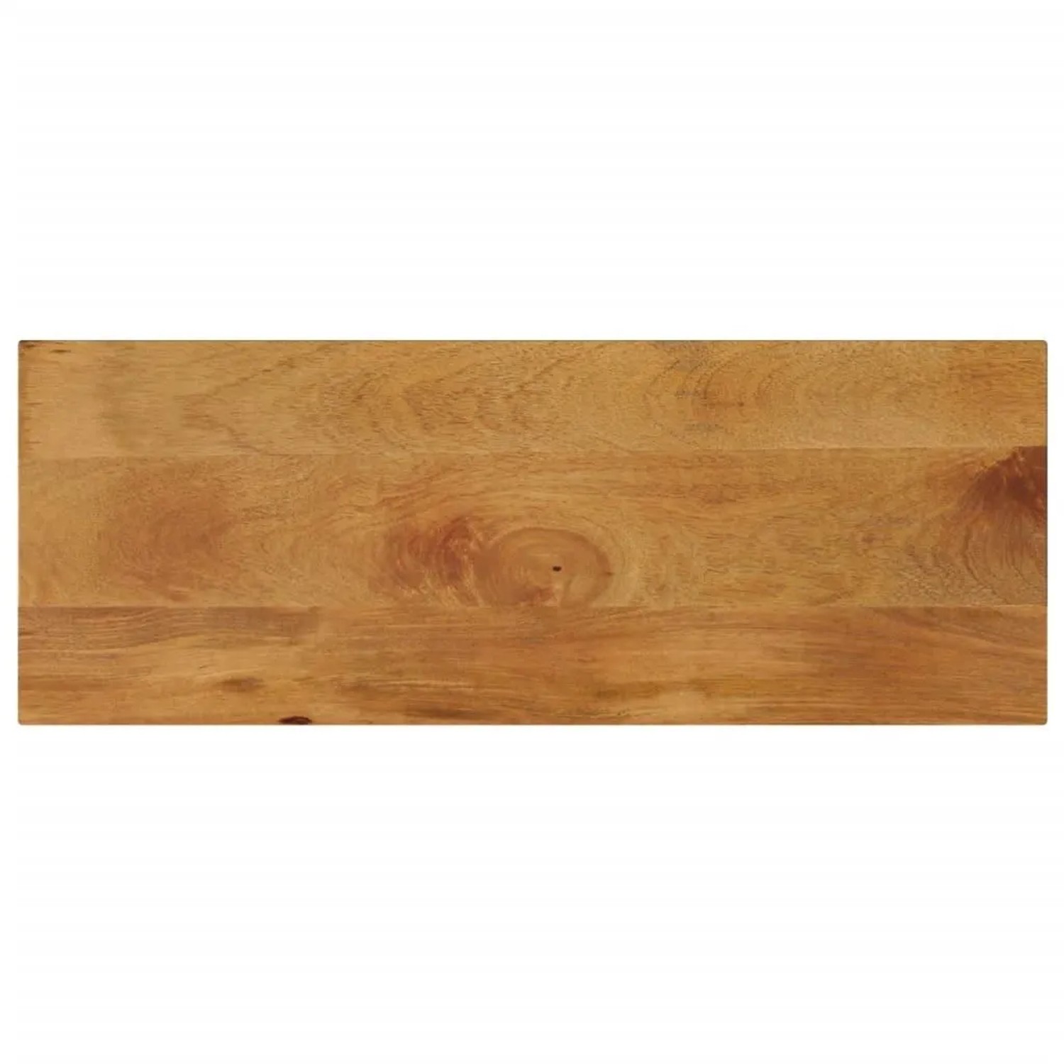 vidaXL Tischplatte 80x40x3,8 cm Rechteckig Massivholz Mango 371643
