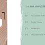 Detailaufnahme Wandprofil (14mm) Karibu Gartenhaus Neuenburg: wasserabweisende Profilierung aus Fichte.