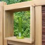 T & J Fenster Labo-3D, 36x36x17 cm, aus Weide für Zaunbau & Sichtschutz.