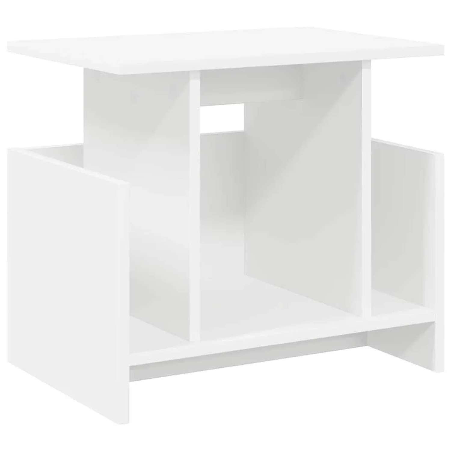 vidaXL TV-Ständer Weiß 50 x 35 x 45 cm Holzwerkstoff 891000