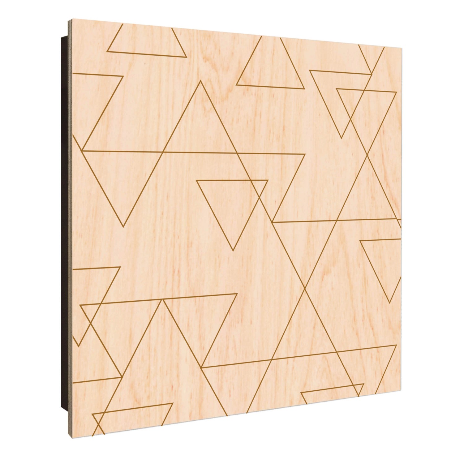 Banjado Großer Schlüsselkasten Holz 30x30cm Schwarz Scharnier Links 50 Hake günstig online kaufen