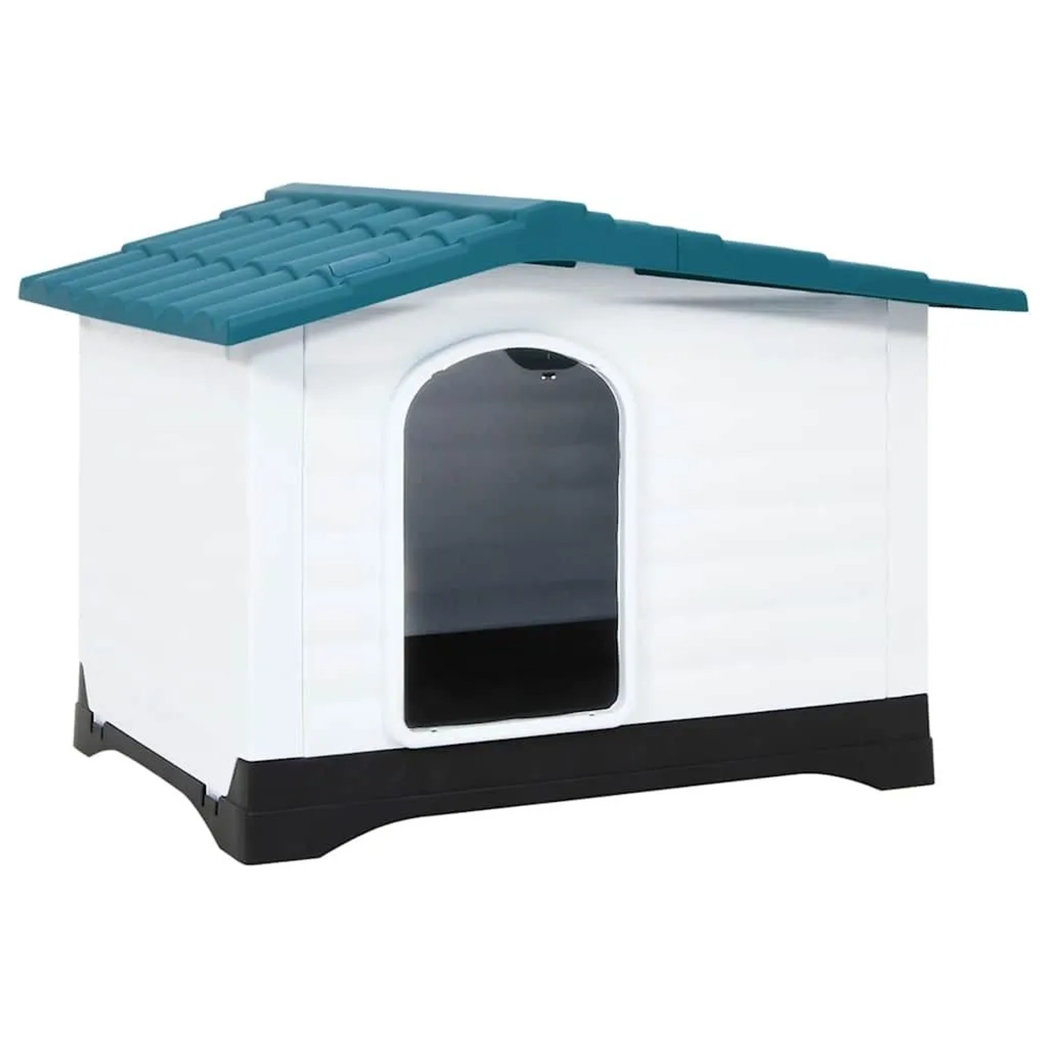 vidaXL Hundehütte Blau 90,5x68x66 cm Polypropylen 152229