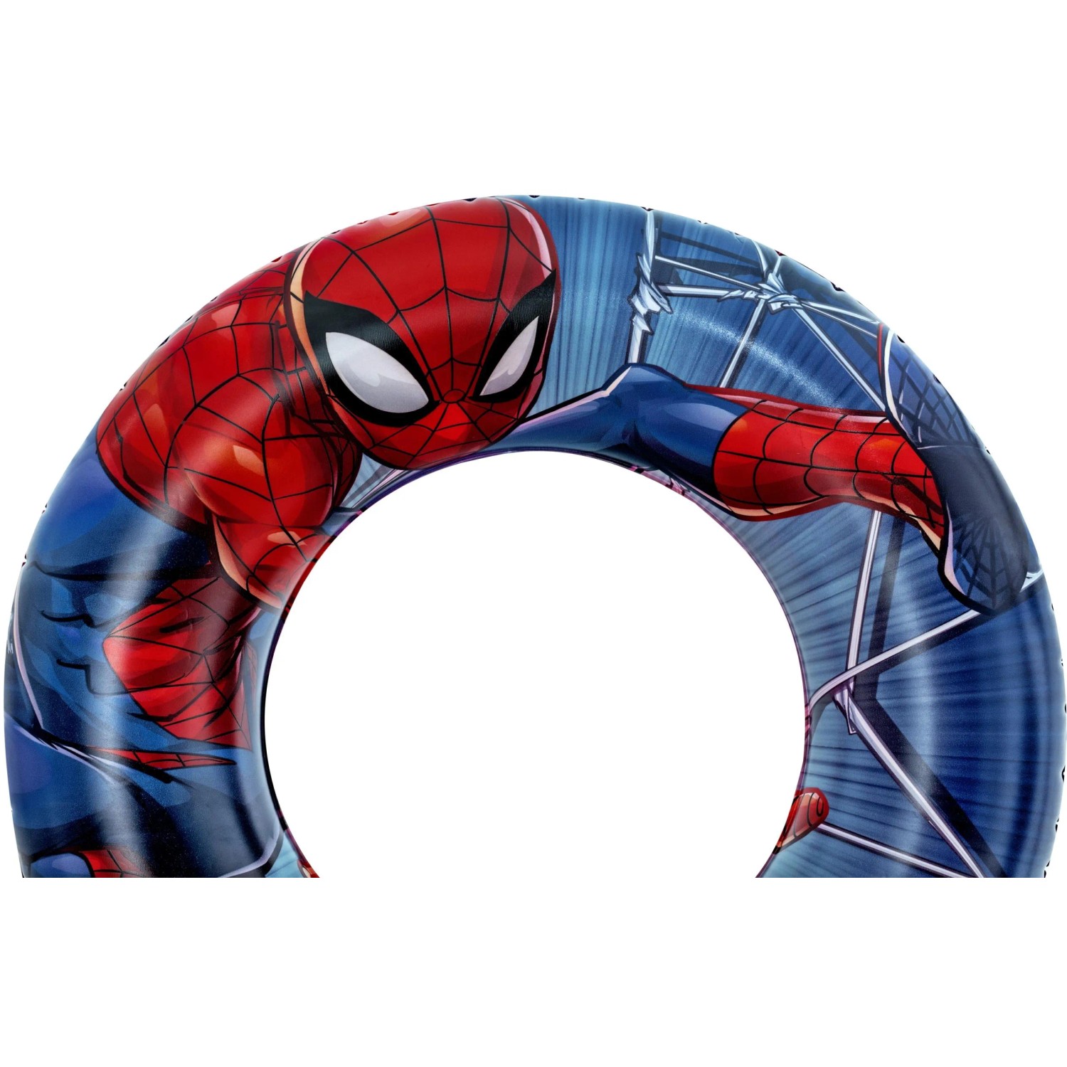 Bestway Schwimmring Spider-Man, Ø 48 cm, aufblasbare Schwimmhilfe mit Spider-Man Motiv.
