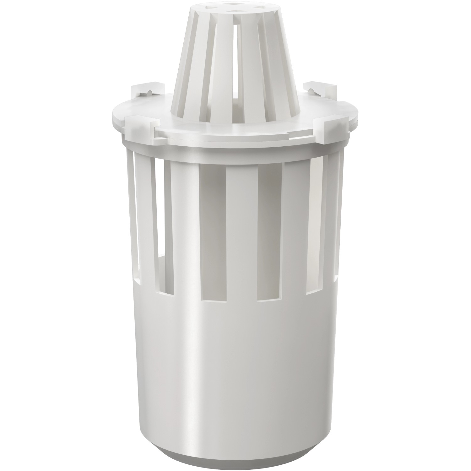 ACO Self Geruchsverschluss für Rinnenelement Weiß 2-teilig