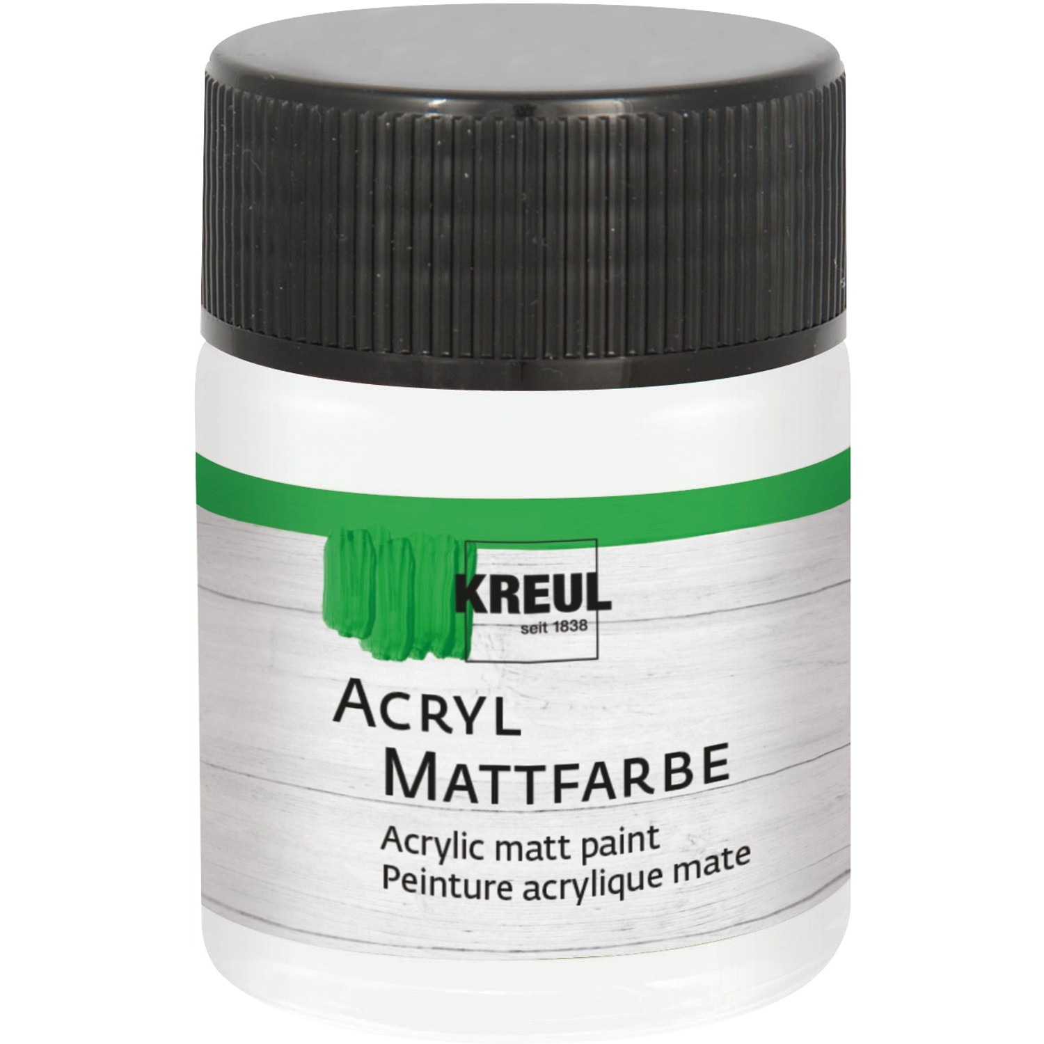 Kreul Acryl Farbe Matt Pastellweiß 50 ml