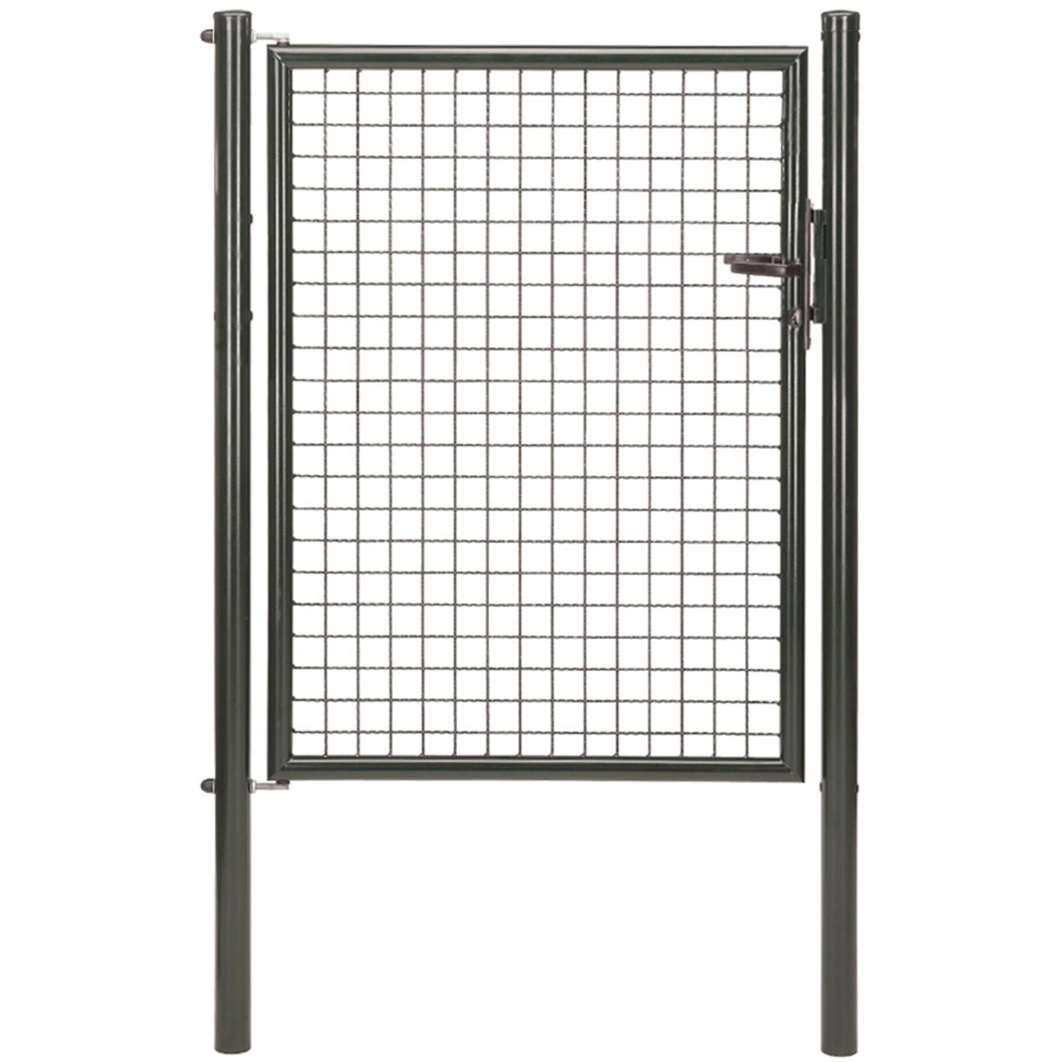 Einzeltor für Maschendraht- u. Fix-Clip Pro-Zaun Anthrazit-Met. 125 x 100 cm