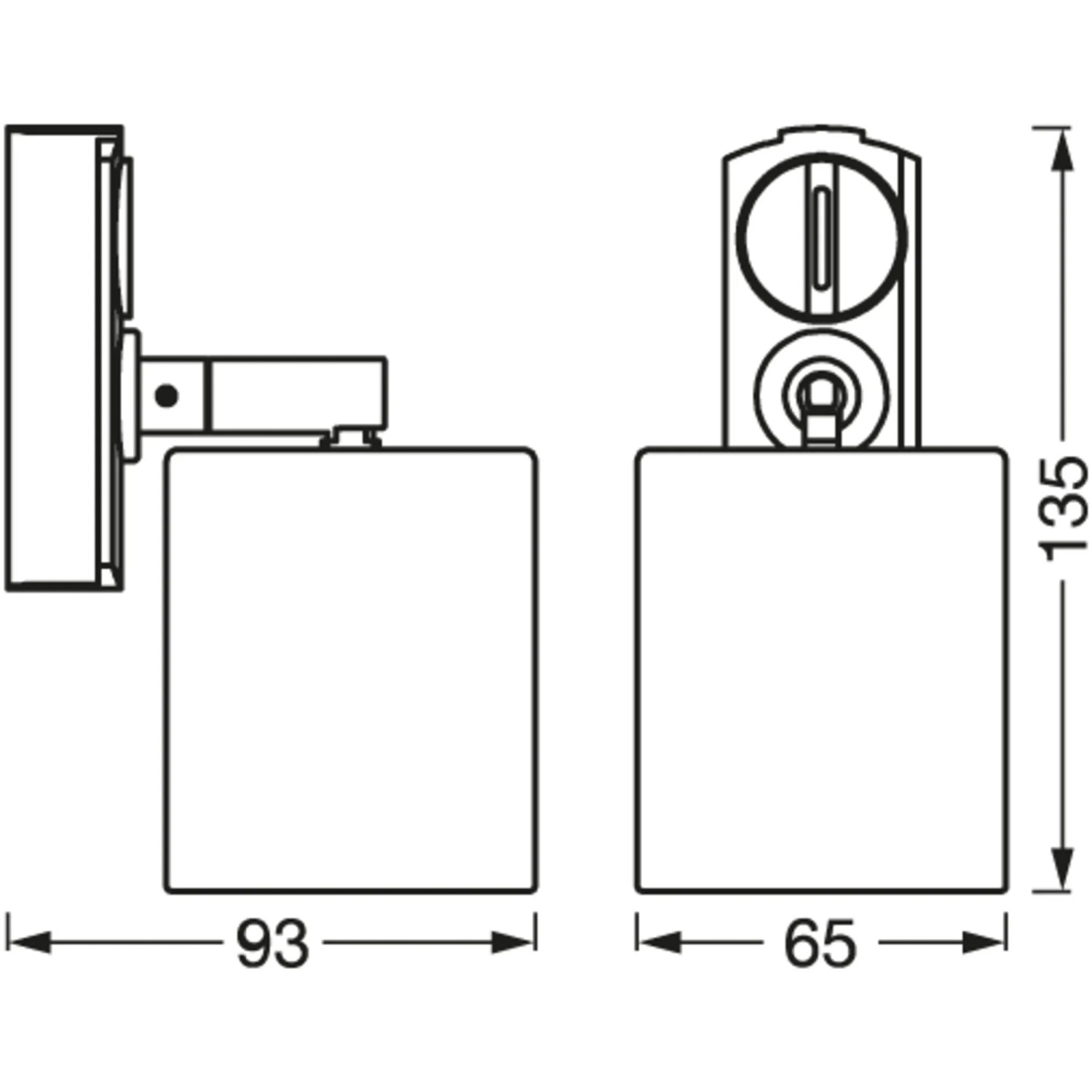 MRail 230V Schienensystem In Schwarz GU10 Spots Kom Produktbild-Vorschau 6