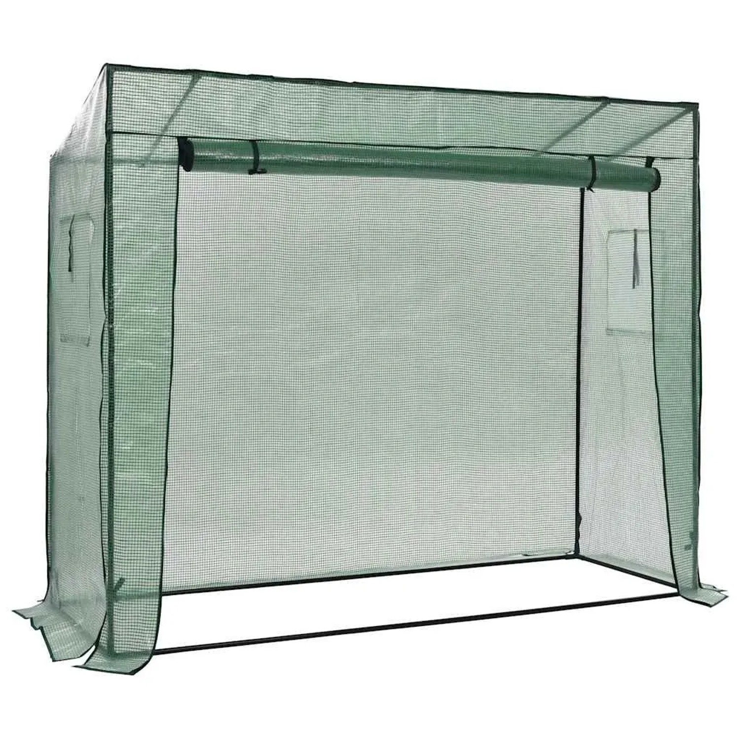 vidaXL Begehbares Gewächshaus 200 x 80 x 173 cm 46918