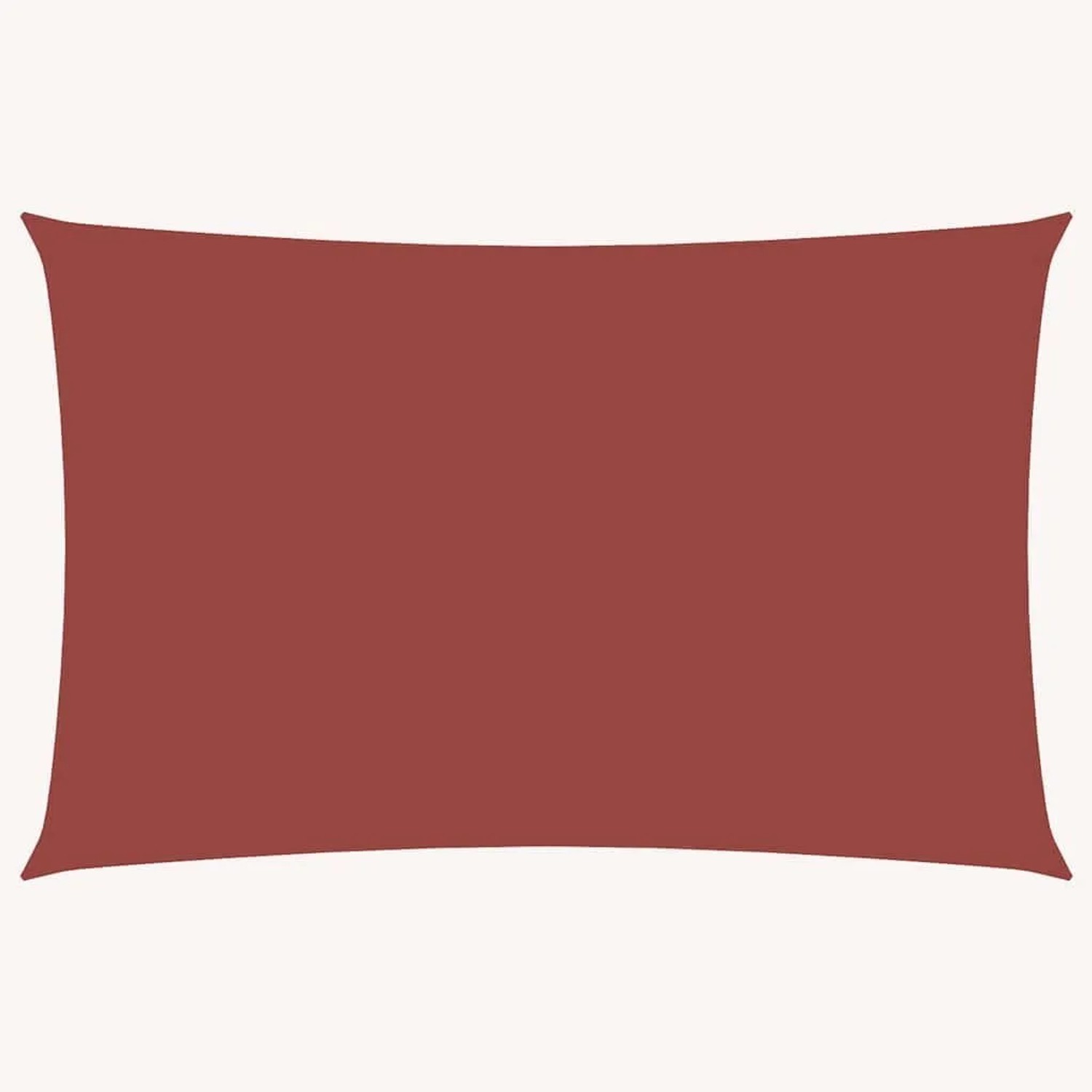 Furnicato Sonnensegel Oxford-gewebe Rechteckig 5x8 M Terrakotta-rot