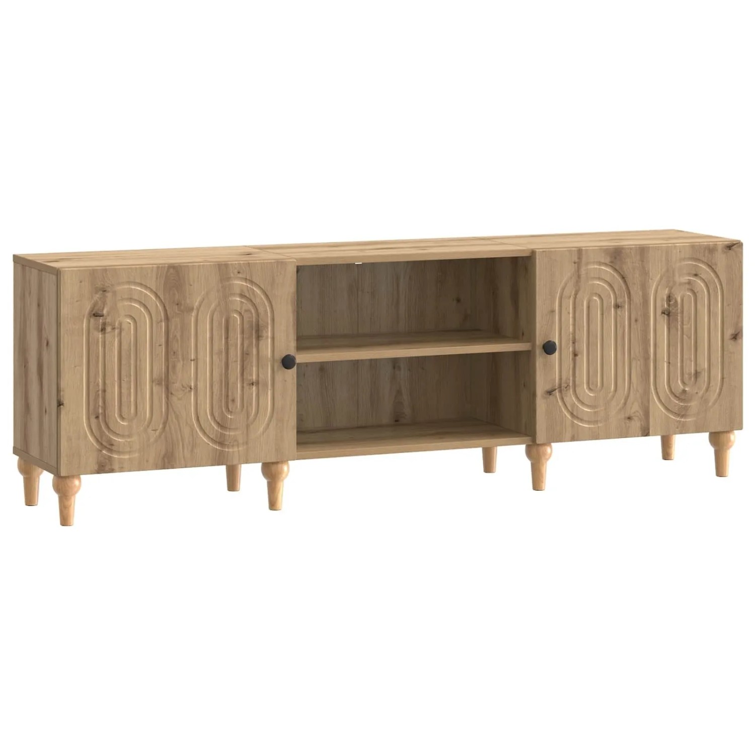 vidaXL TV-Schränk Artisan-Eiche 150 x 31 x 50 cm Holzwerkstoff 894234