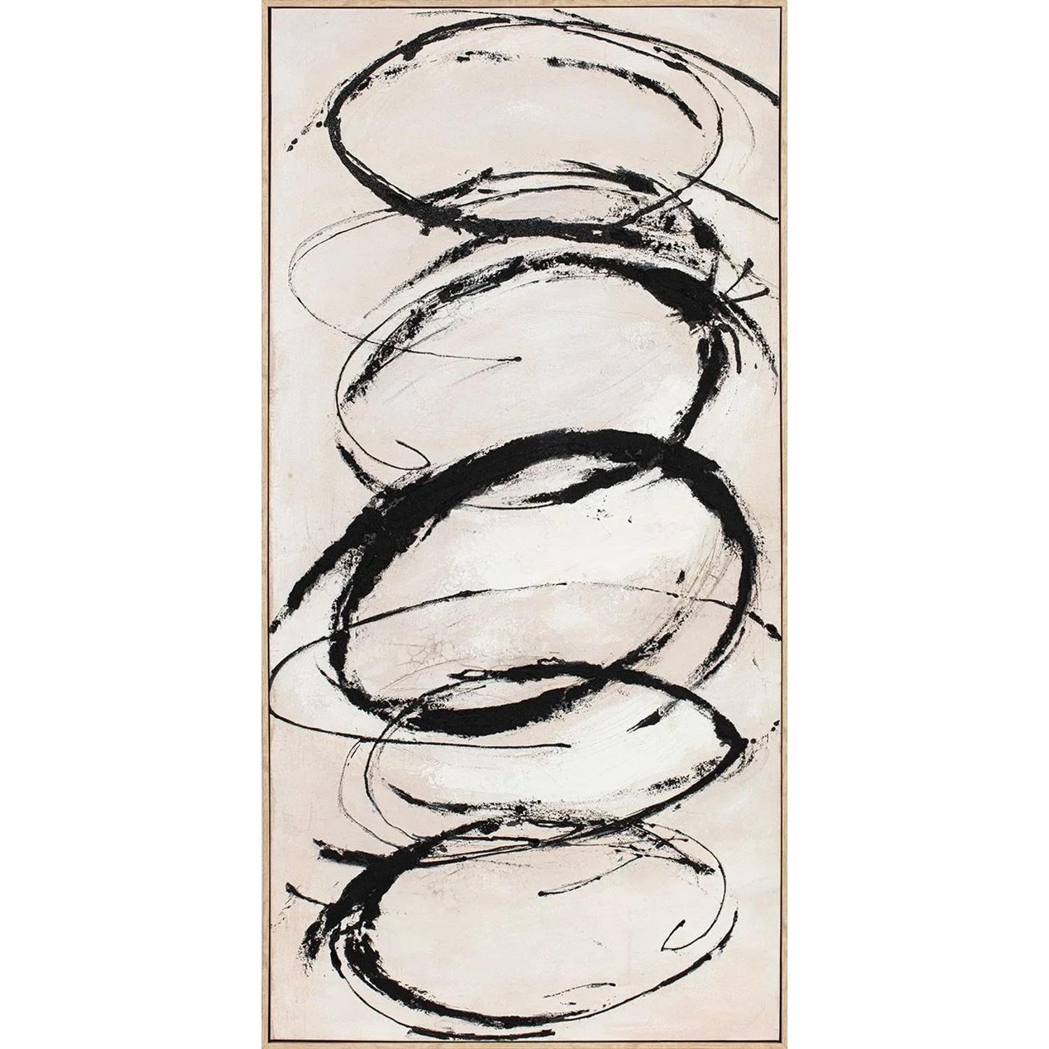 Art Universe Leinwandbild Nature Swirls 70 x 140 cm