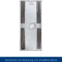 Verzinktes ZK-Türelement 750x1875 mm mit Eckzarge, DIN rechts, in Schutzfolie und mit Kantenschutz.
