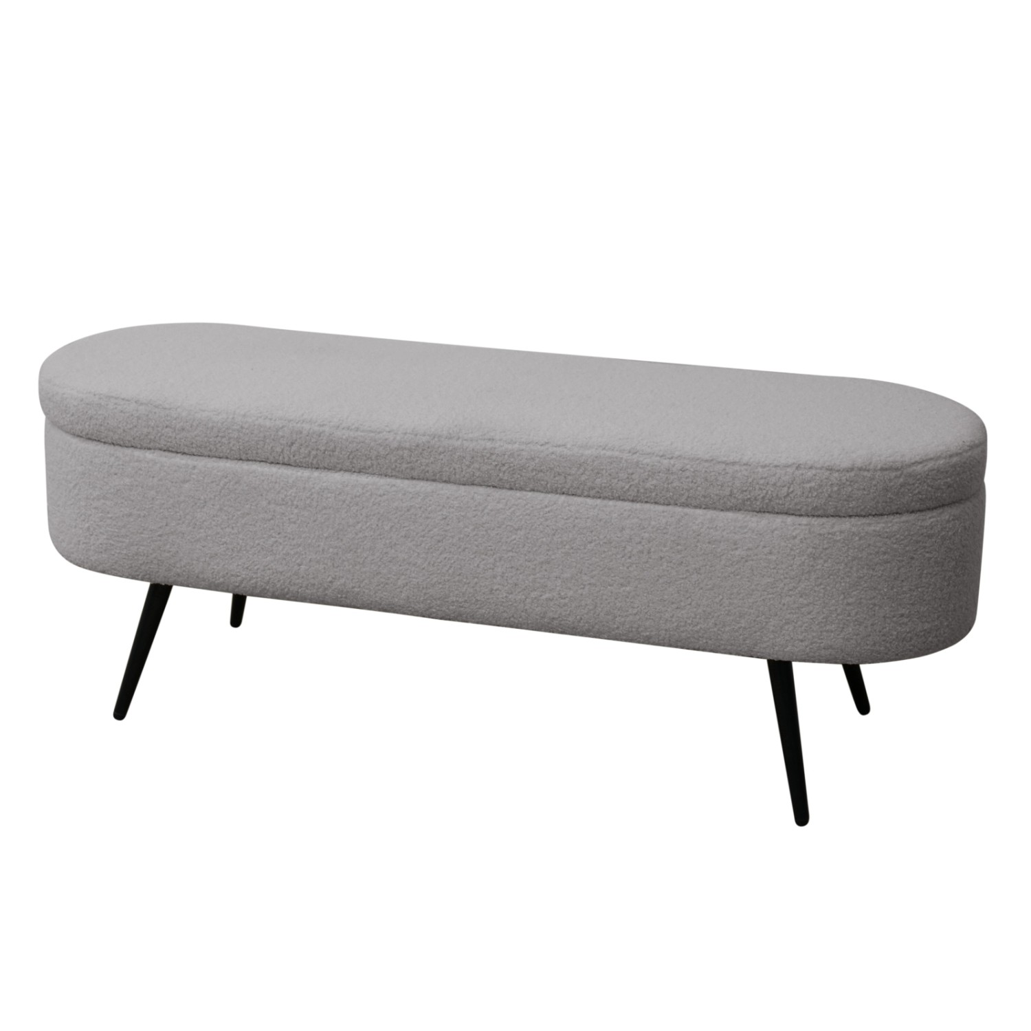 Svita Ivy Sitzbank Teddystoff Ottomane Sitzhocker Mit Stauraum Polsterbank günstig online kaufen