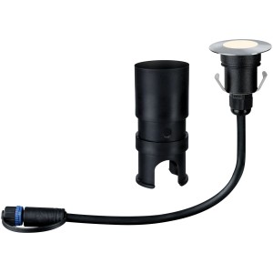 Paulmann Plug & Shine LED-Bodeneinbauleuchte Floor Mini, warmweiß, für Außenbeleuchtung.