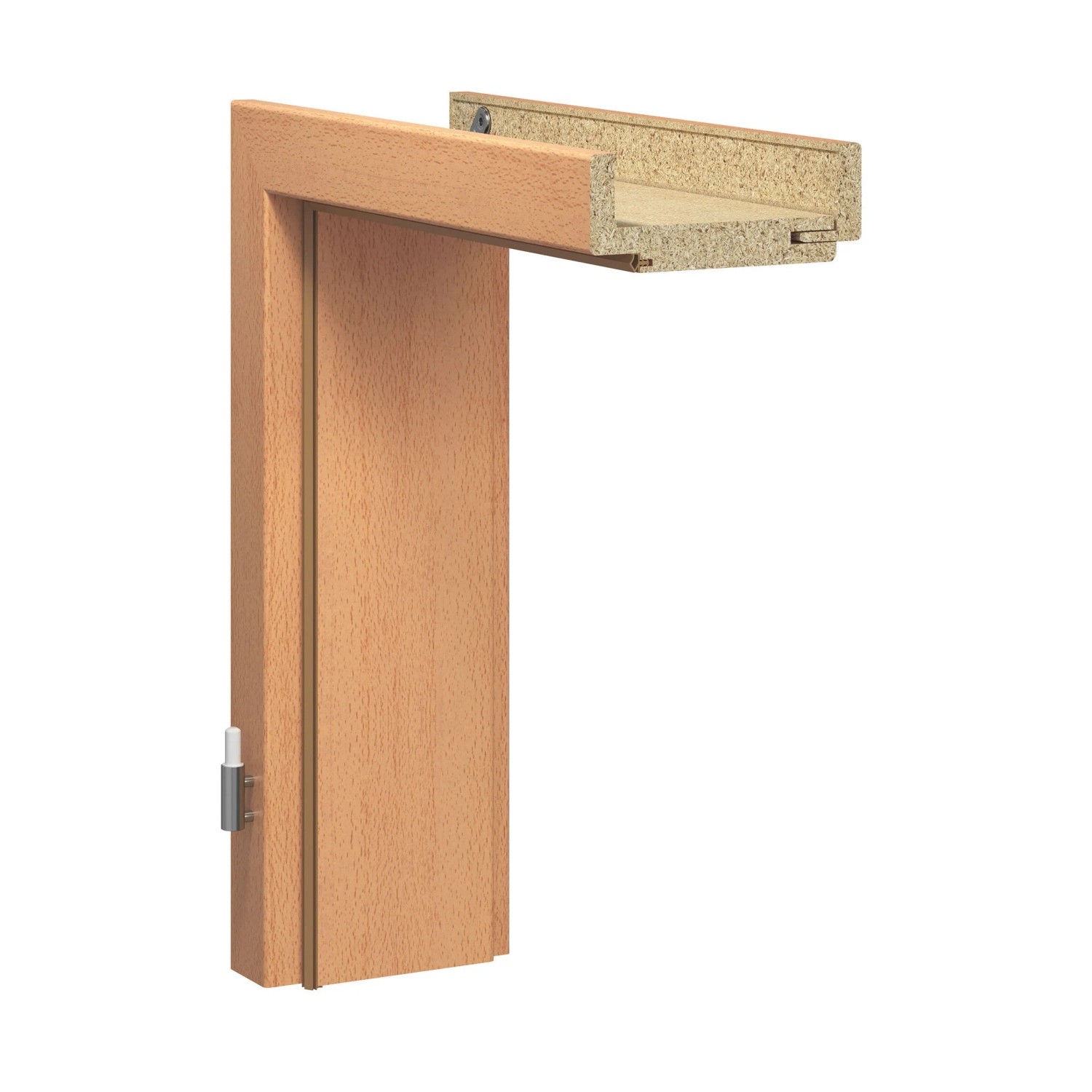 Türzarge CPL Buche Blumig Nachb. (GL880) 86 cm x 198,5 cm x 12,5 cm Anschlag R