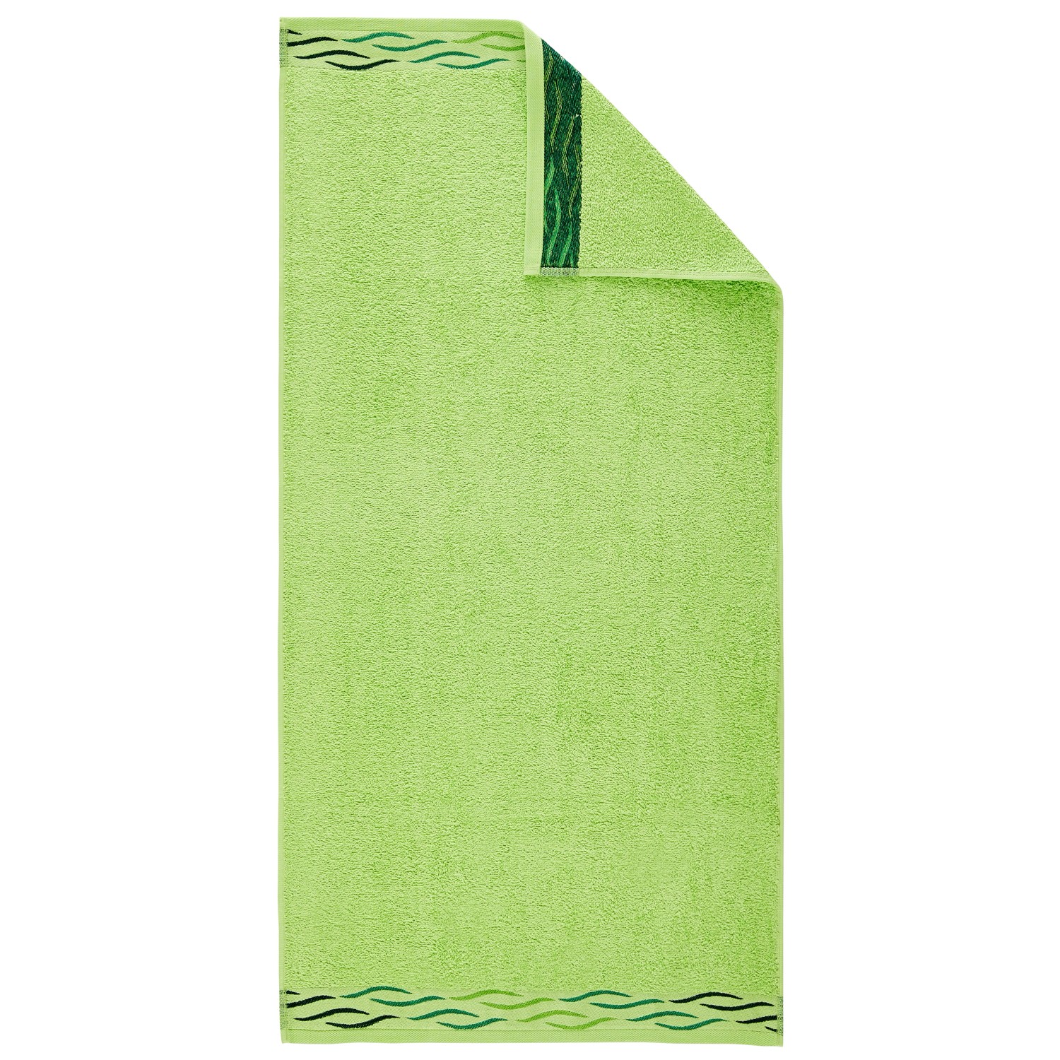 Dyckhoff Handtuch Wave Grün 50 x 100 cm günstig online kaufen
