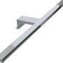 Fackelmann LED-Aufsatzleuchte, 50 cm, verchromt, für Spiegelschrank.