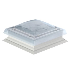 Velux Tageslicht-Spot TCR für Flachdach, 170 cm, weiße Ausführung.