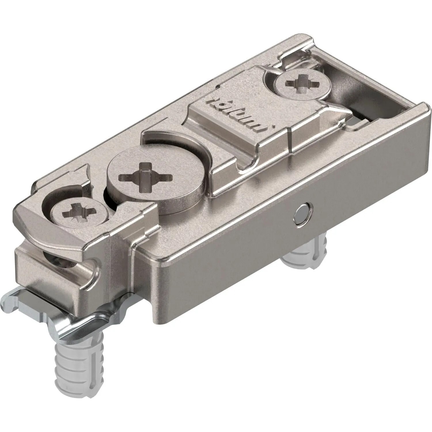 Blum Exzenter-Montageplatte Clip Gerade Zink Expdando Distanz 3 mm