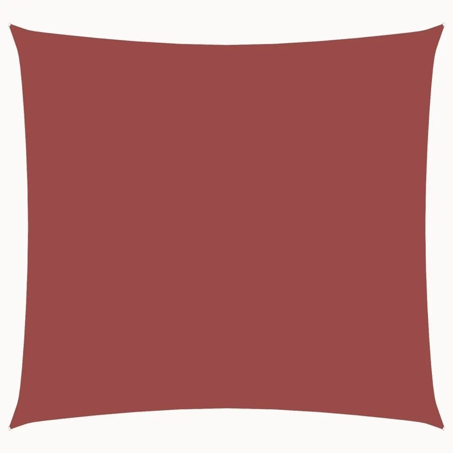 vidaXL Sonnensegel Oxford-Gewebe Quadratisch 6x6 m Terrakottarot 135362