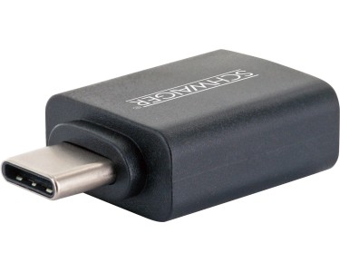 Schwaiger USB 3.1 Adapter USB 3.1 C-Stecker zu USB 3.0 A-Buchse