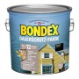 Dose Bondex Dauerschutz-Farbe Schwarz (RAL 9017), seidenglänzend, 2,5 l. Wetterschutz für Holz im Außenbereich.
