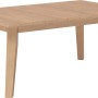Couchtisch aus Akazienholz, Teil des 4-teiligen Lounge-Sets Junee Polyrattan Natur.