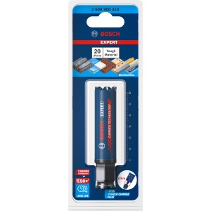 Bosch Expert Lochsäge Tough Material, Ø 20mm, für präzise Löcher in Holz, Metall & mehr.