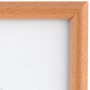 Detailansicht: Kunststoff Bilderrahmen (10x15 cm) in Buche Optik.