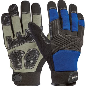 LUX Arbeitshandschuhe Tough Gr. 9 für Herren, robust und strapazierfähig.