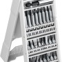 Bit-Set in AC-Box für Bosch Professional Akku-Bohrschrauber, verschiedene Größen und Formen.