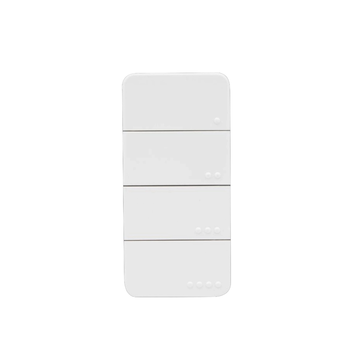 Shelly Smart-Fernbedienung Blu RC Button 4 Bluetooth Weiß_2