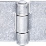 Edelstahl Kistenband, 200 mm, für Kisten, Gartentore und Schranktüren.