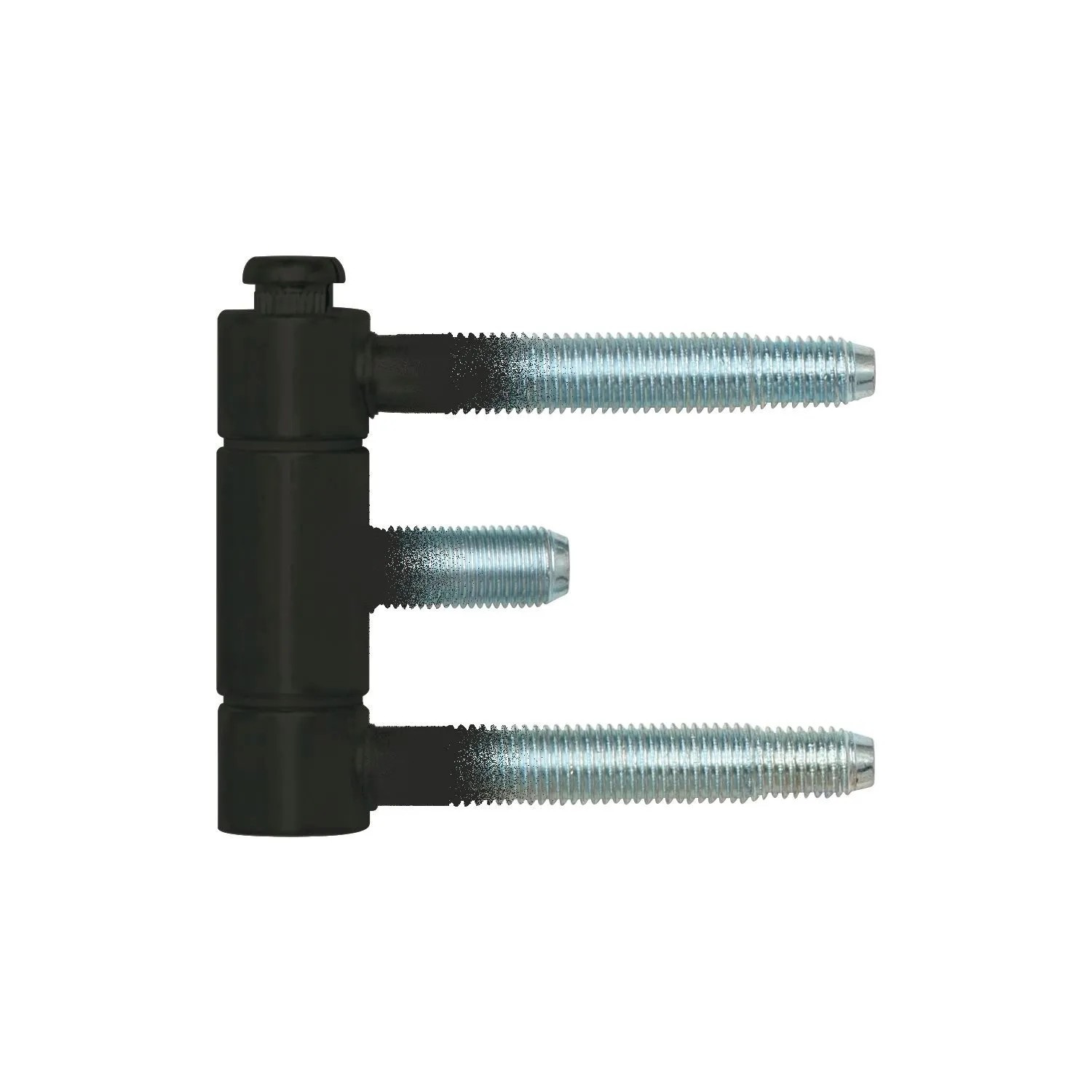Sfs Stahlzargenband Türband 3-teilig Einbohrband 18x61 mm Stahl Schwarz