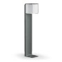 Steinel LED-Außenleuchte GL 80 C in Anthrazit, moderne Wegeleuchte für den Außenbereich.