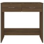 vidaXL Schreibtisch Braun Eichen-Optik 80x40x75 cm Holzwerkstoff 815476_4