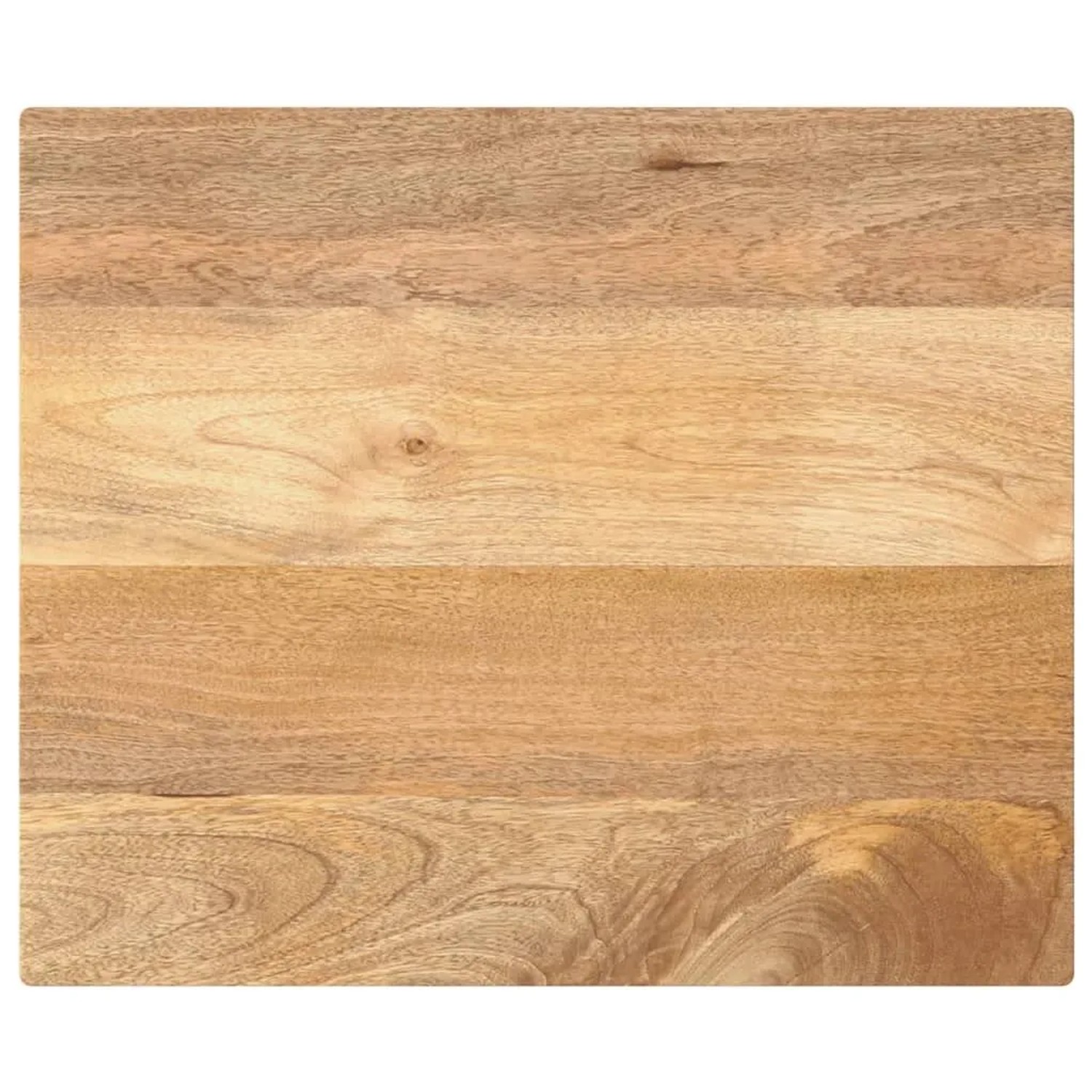 vidaXL Tischplatte 60x50x3,8 cm Rechteckig Massivholz Mango 371522